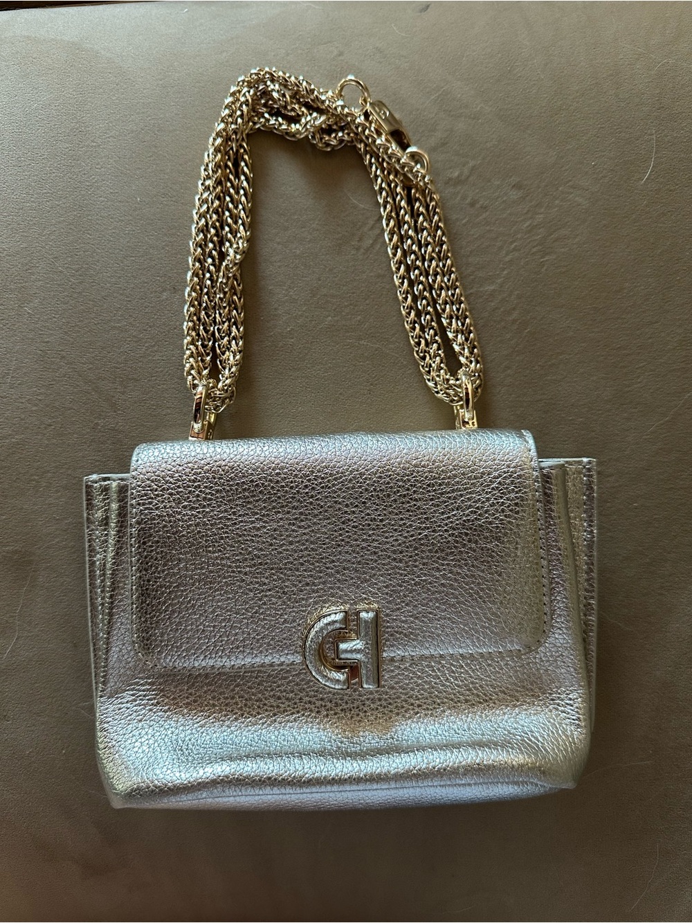 Cole Haan mini convertible chain bag
